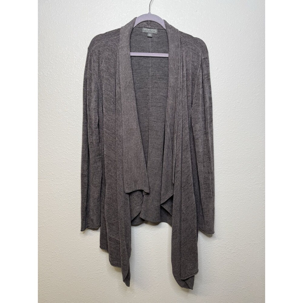 BAREFOOT DREAMS Women's Gray Oversize CozyChic Ultra Lite Cardi L/XL